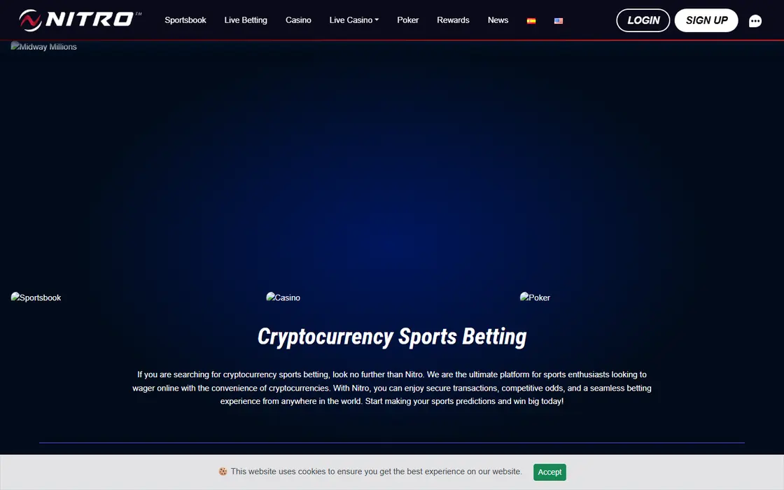 Nitrobetting home page